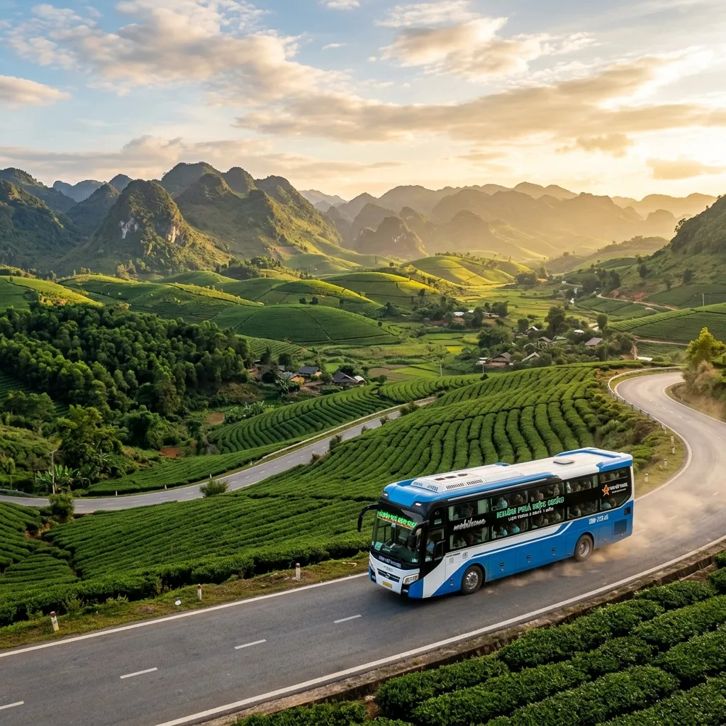Gợi ý lịch trình khám phá Mộc Châu 2 ngày 1 đêm bằng xe khách