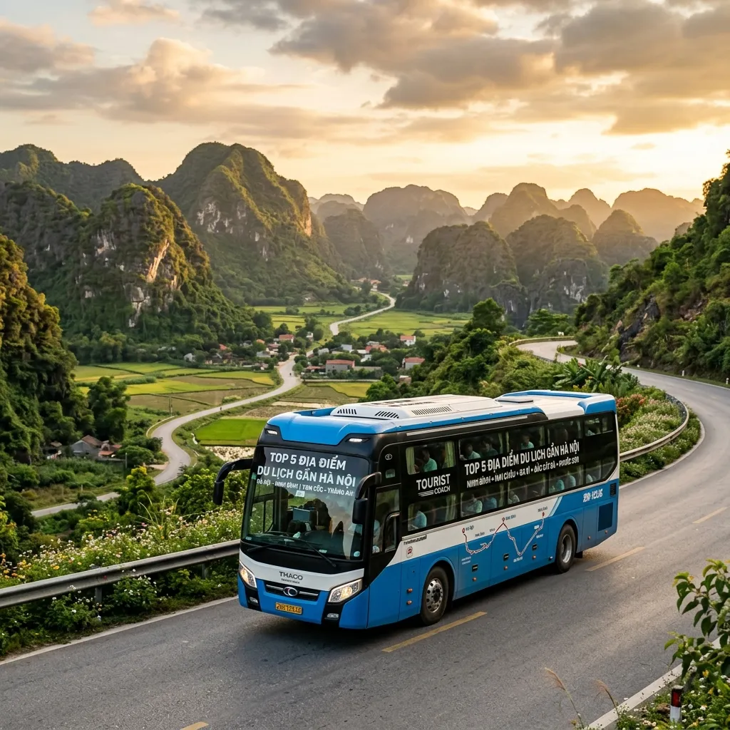 Top 5 địa điểm du lịch gần Hà Nội di chuyển bằng xe khách dễ dàng
